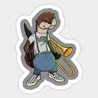 Terry the otter Sticker